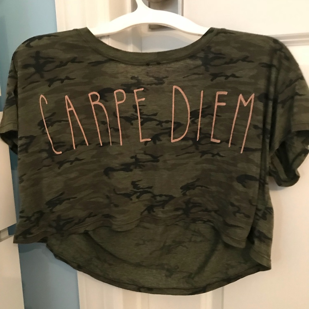 Delias Camouflage Crop Top